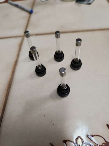5-PK Cooper BUSSMANN Buss GLR-1 Amp 300V Cap Fuse NEW - Picture 7 of 12