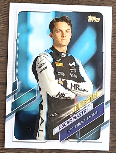 2021 Topps Formula 1 Flagship Future Stars Portrait Oscar Piastri RC Rookie F1 - Bild 1 von 2