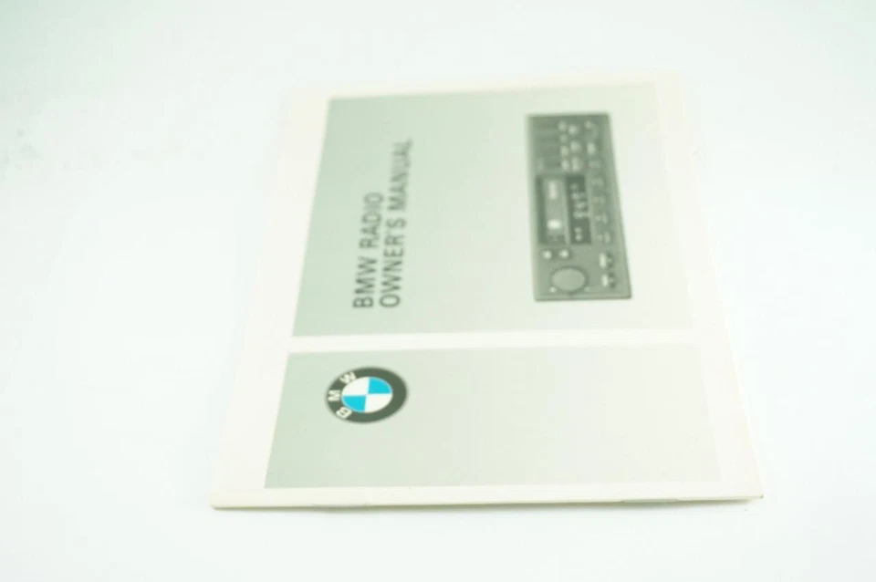 OEM BMW E30 CM5804 Radio Stereo Head Unit Owner Manual 84-86 318i 325e - Image 2 of 4