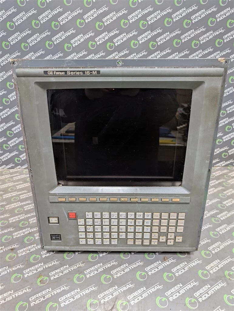 USED FANUC A02B-0163-C321 MDI/CRT Unit Operator Interface Assembly
