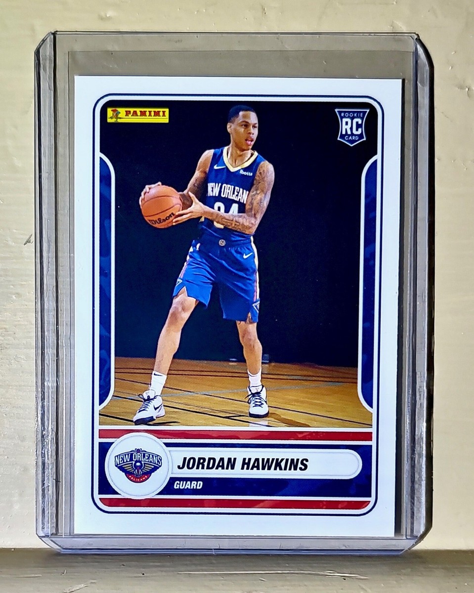 Jordan Hawkins 他 leaf NBA auto 自筆 /7シリ Jordan Hawkins 2023-24 Panini NBA Basketball #83 Rookie Card