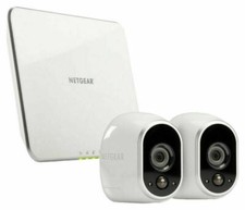 Arlo Security System by NETGEAR - 2 Wire-Free HD Cameras + Indoor/Outdoor