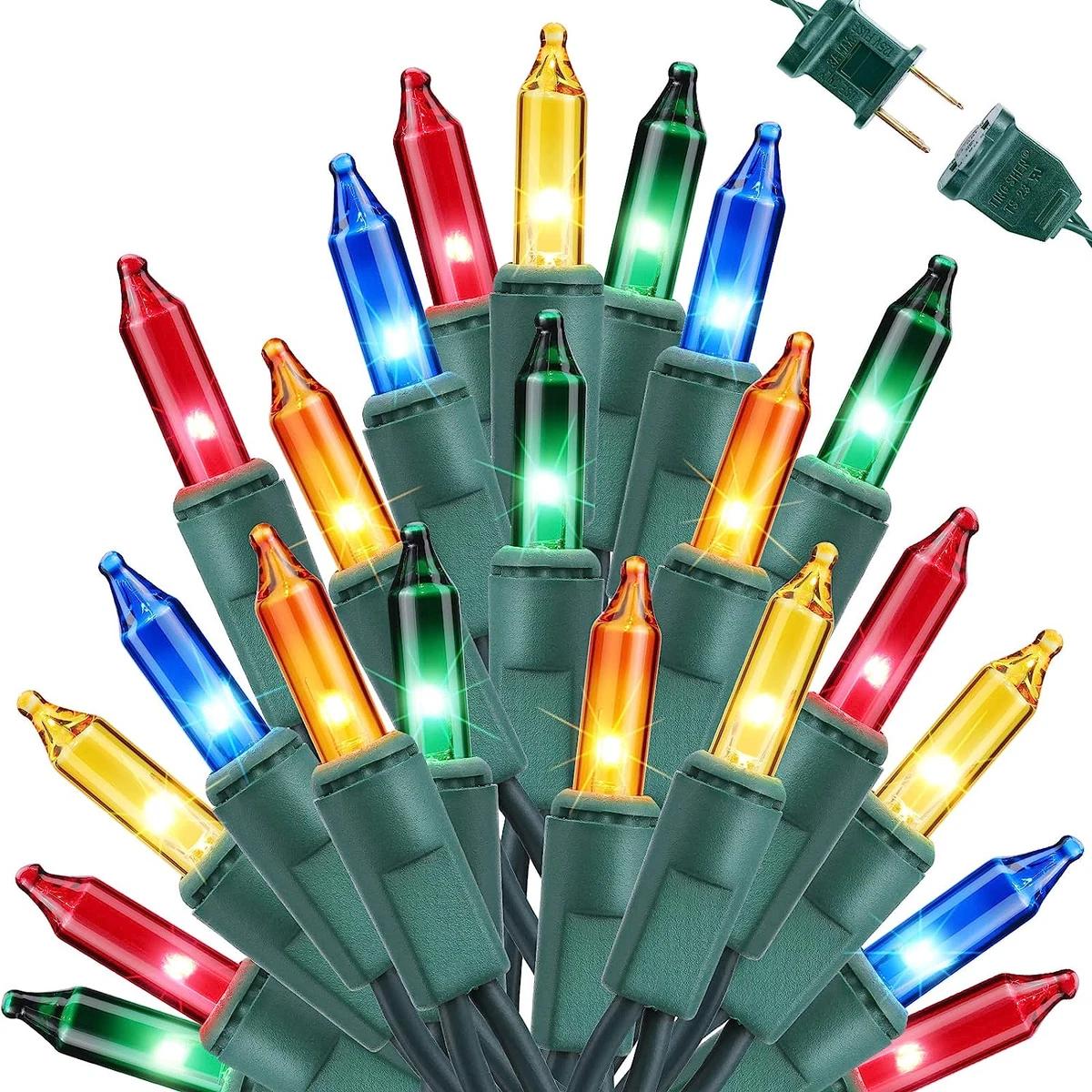 Multicolor christmas lights deals