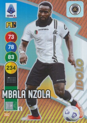 382 NZOLA M'BALA # SPEZIA # ANGOLA IDOLO CARD PANINI ADRENALYN CALCIATORI 2022