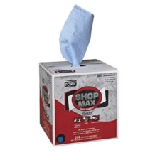 Tork ShopMax 450337 Centerfeed Blue Paper 1 Ply Dry Wipe (200 Sheets)