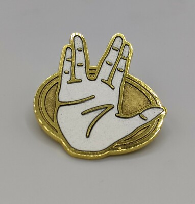 Star Trek Spock Live Long And Prosper Hat Festival Con Pin Loot Crate LLAP 