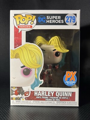 Funko Pop! DC Super Heroes- Harley Quinn w/Boombox #279 PX PREVIEWS EXCLUSIVE