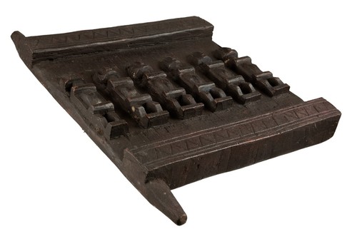 Porte Dogon Arte Africana In Legno 40 Cm - Artigianato Etnico 1Kg200 #17523 - Picture 5 of 6
