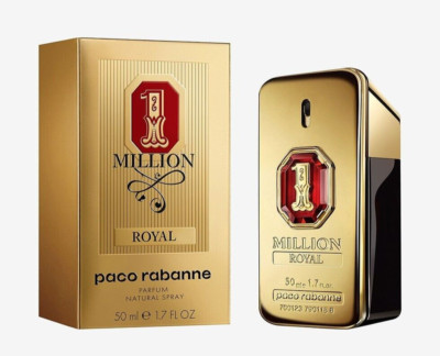 1 Million Royal by Paco Rabanne Parfum Spray for Men 1.7oz New Sealed Box