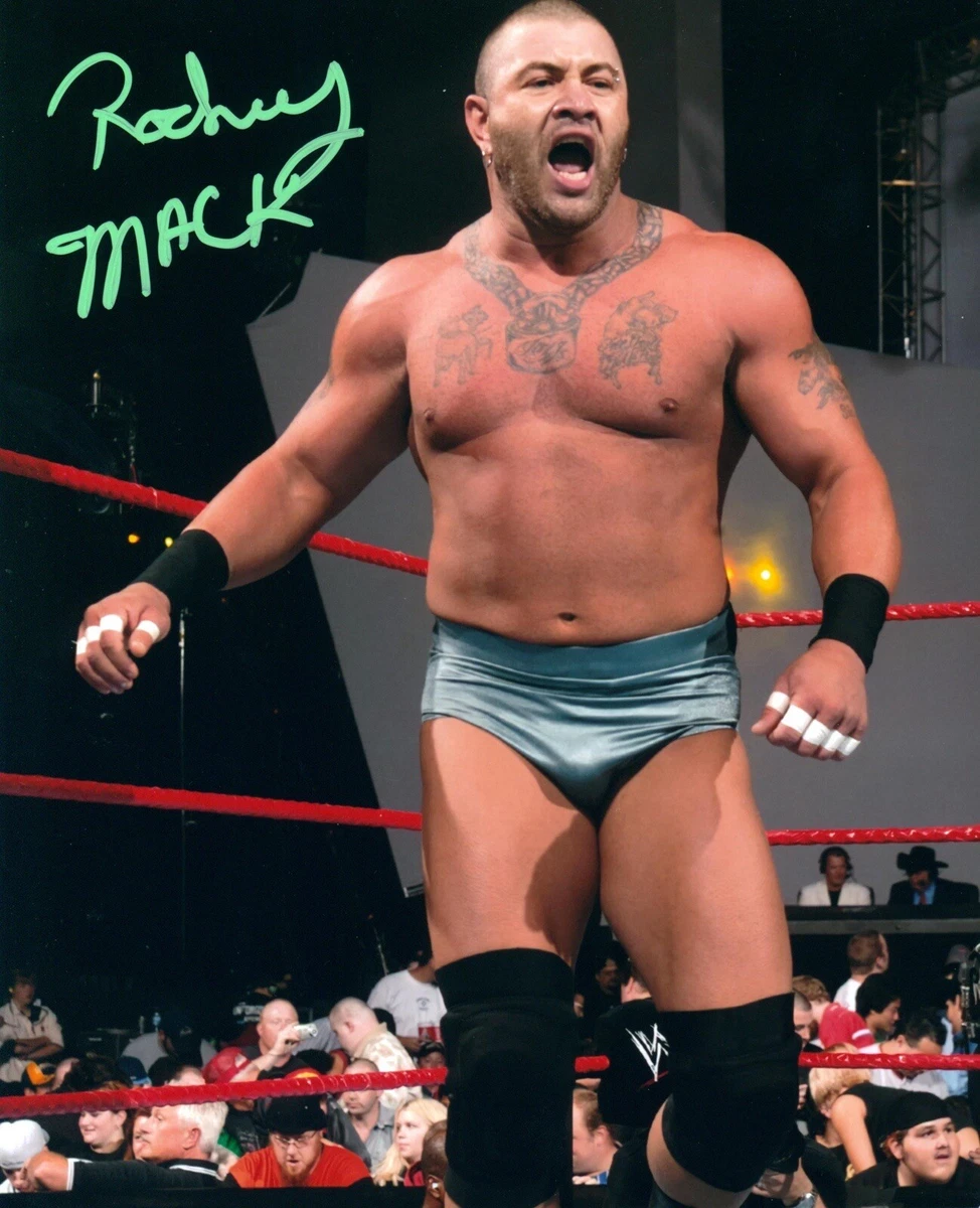 WWE Rodney Mack Hand Signed RAW Superstar Action Wrestling Legend 11X14  Photo | eBay