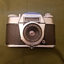 NICE ,VOIGTLANDER BESSAMATIC  35MM VIEWFINDER FILM CAMERA ,W GERMANY #3