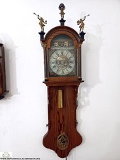 176300 Antico orologio a pendolo olandese H=140 cm.