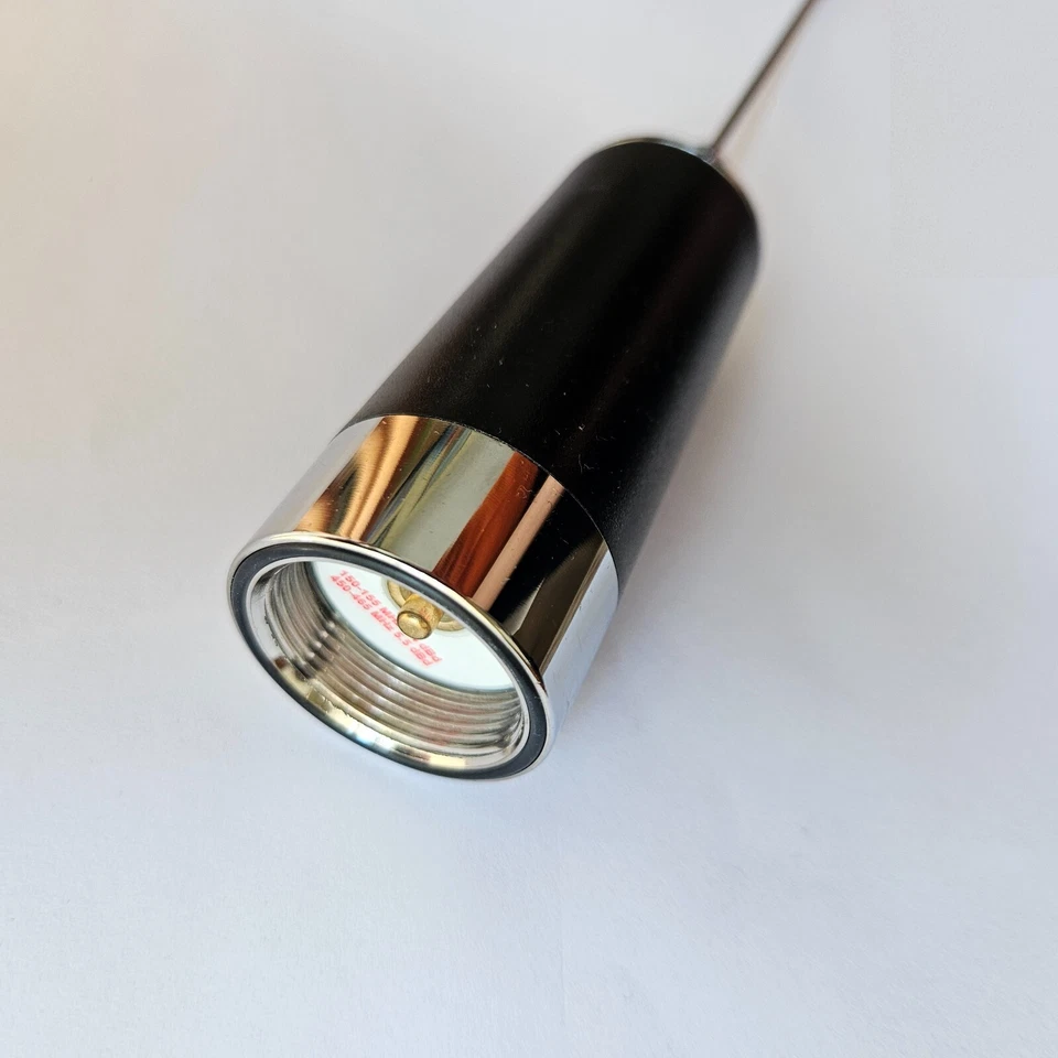 Antena de radio móvil de doble banda NMO VHF UHF 430-450 orificio maletero imán montaje PL259 Foto 3 de 4