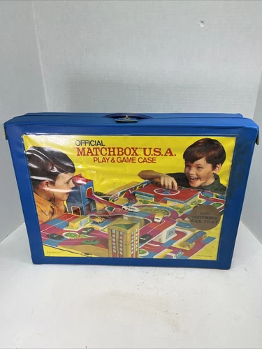 Vintage 1969 Lesney Matchbox Play & Game, Storage Case Original