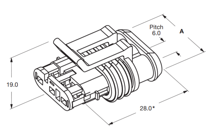 KOR 4619600 SCATOLA CONNESSIONE 3 POLI IP44
