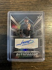 2023 Panini Baseball Chronicles Obsidian Luis Matos AUTO Rookie Autograph RC