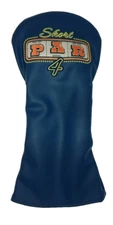Short Par 4 Blue Driver Headcover - Preowned Condition Excellent