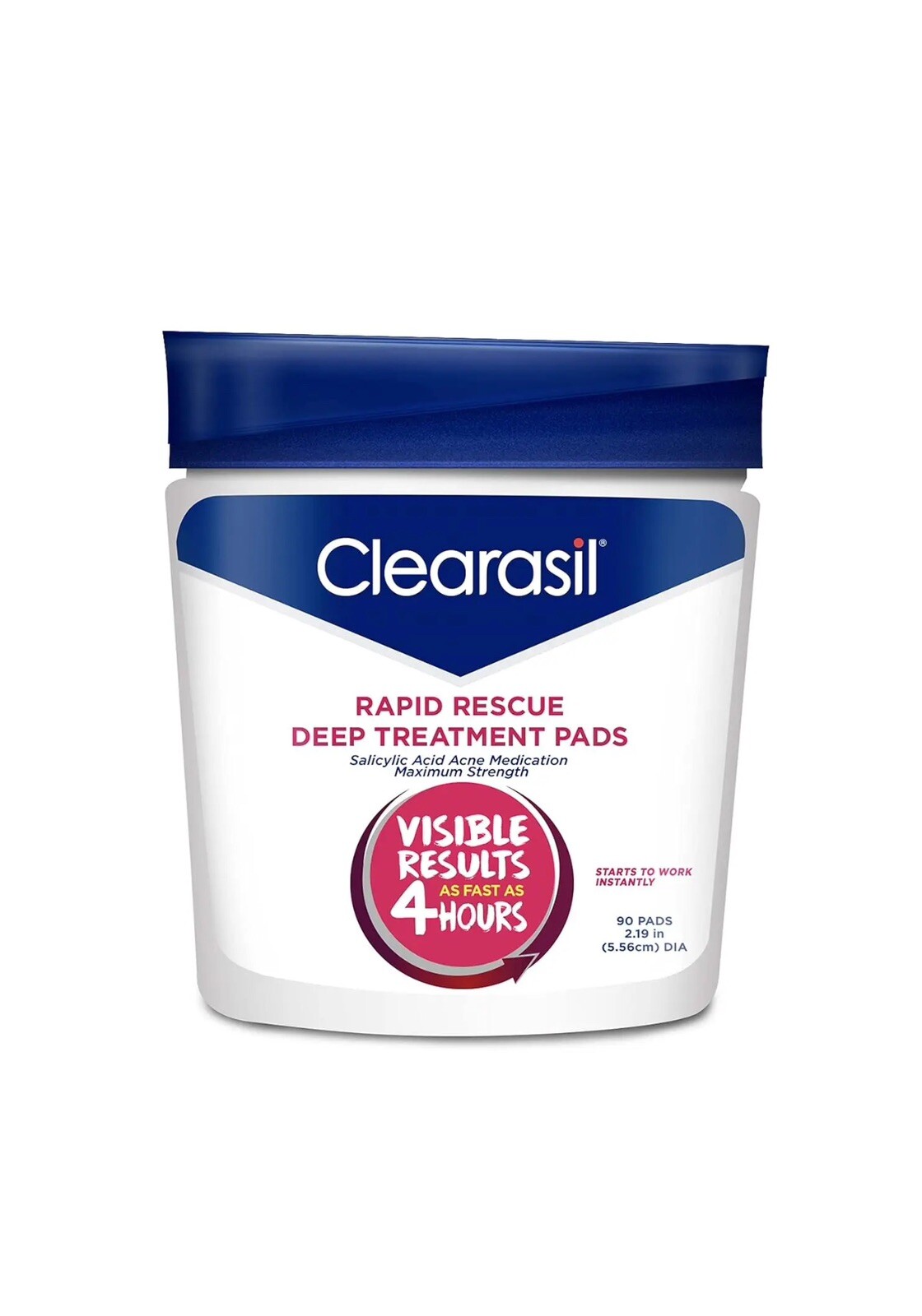 Salicylic Acid Rapid Rescue Deep Treatment Acne Pads 90 Count