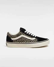 Vans Old Skool Iconic Shoes Black Animal Print