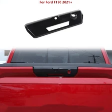Black Rear Tailgate Door Handle Decor Cover Trim For Ford F150 2021+ Accessories
