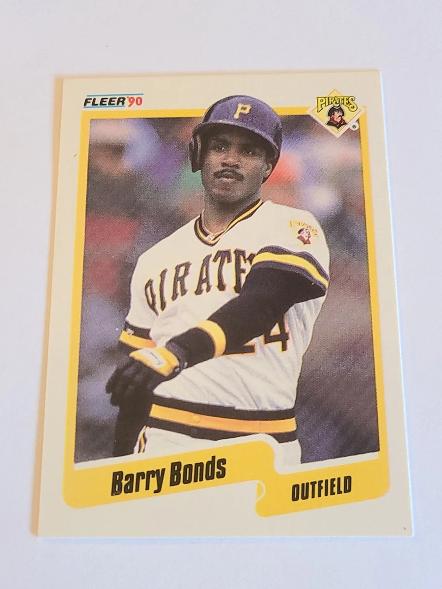 Fleer Barry Bonds 1990 Season Baseball Sports Trading Cards