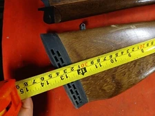 h&r - harrington richardson - 980  - 12 gauge - wood stock set.