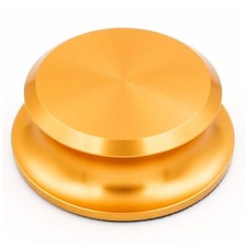Gold Record Weight Stabilizer Turntable and Vinyl Record Weight Premium