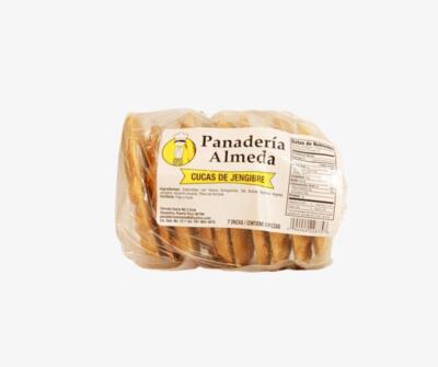 Cucas de Jengibre - Panadería Almeda - 10 pcs