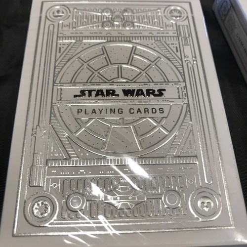 Cartas de Juego Star Wars Lado Luz Blanco Plata Premium Teoría11 NUEVO Lote de 2 Mazos - Imagen 5 de 5