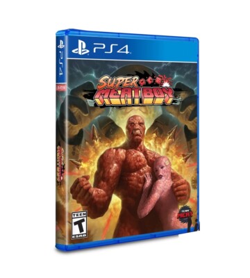 SUPER MEAT BOY (LRG) - Playstation 4, Brand New