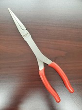 *NEW* Snap On Tools 911ACF - Red handle Long Reach Needle Nose Pliers Free Ship