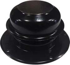 RV Roof Top Sewer Vent Cap Plumbing Stink Pipe Cover 1" to 2" OD Pipe Black