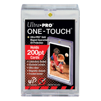 Ultra Pro 200pt One Touch Magnetic Holder w/ UV for Extra Thick Trading Cards