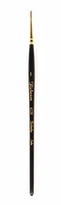 Jack Richeson 6228 Series Short Handle Sable Round Brush, Size 1