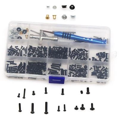 Metal Repair Tool+ Multi-Sizes Screws Nuts Set Kit For Wltoys 1/14 144001 RC Car
