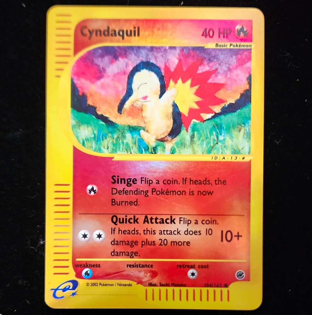 Cyndaquil 104/165 Expedition Base Set for sale | eBay
