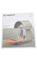 VINGUYS® Bird Feeder with Camera, 2.5K UHD Smart Bird Feeder Camera Green
