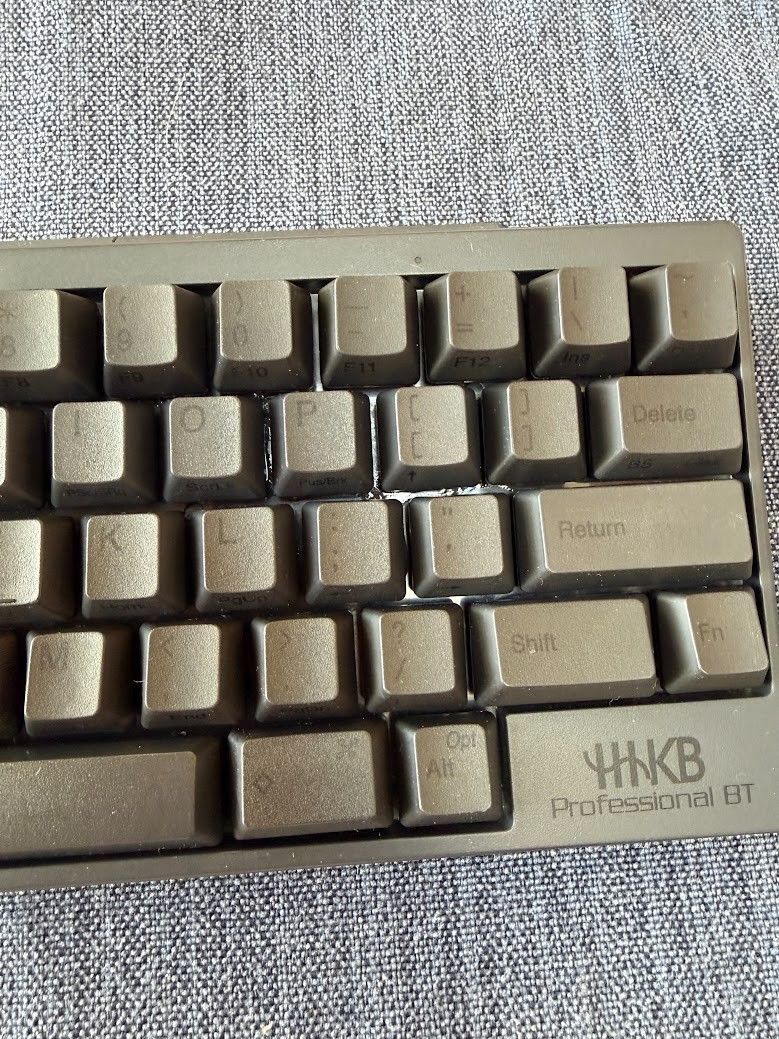 HHKB Professional BT (PD-KB600B) - Black (Charcoal) color, US ANSI