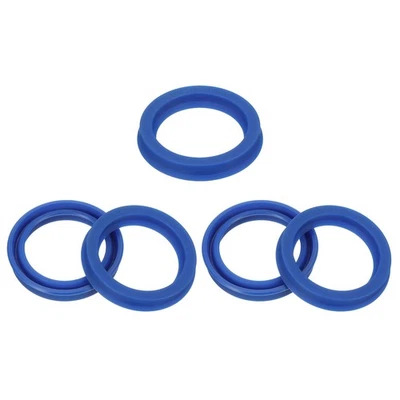 5 Stück UN Radialwellendichtring 28 mm Innendurchmesser x 36 mm Außendurchmesser x 6 mm Breite PU Öldichtung blau - Bild 1 von 4