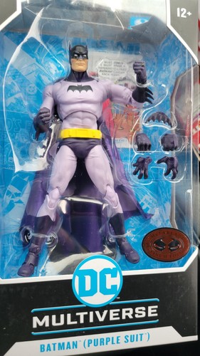 2025 McFarlane DC Multiverse Batman Purple Suit Red Platinum Detectives Comics