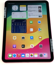 Damaged Apple iPad 10th Gen 10.9" 64GB WiFi - Pink- One Way Charging /E132