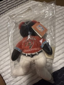 Tampa Bay Buccaneers Super Bowl XXXVII Bean Bag Bear NFL Football Team NIB