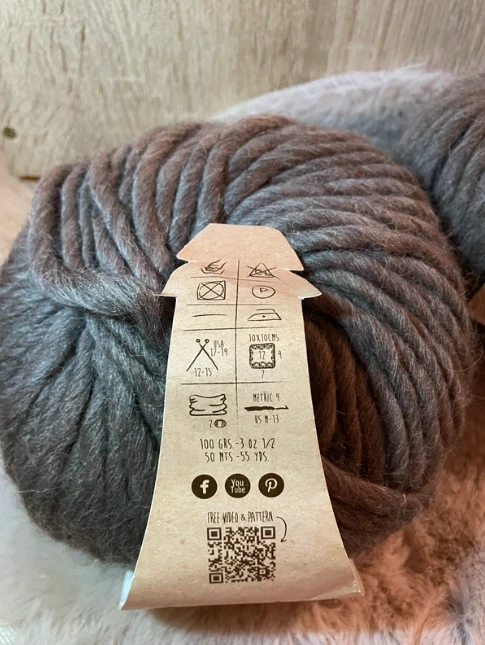 2 pelotes de laine Katia "Love Wool" - Photo 2/3