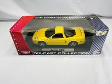Acura NSX Yellow 1/18 Diecast Model Car by MOTORMAX 73140y for