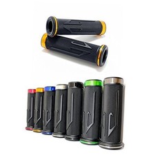 Black Motorcycle 7/8" Hand Grips Handle BAR Gel for Yamaha YZF 600 R1 R1M Gold