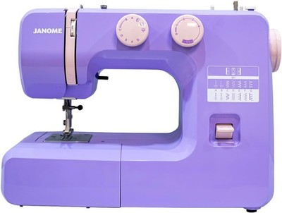 Janome 001LOVELY Lovely Lilac Easy-to-Use Sewing Machine Purple 