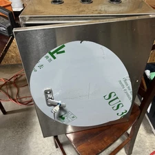 20" x 16" x 8" Stainless Steel Electrical Enclosure Wall Mount Box