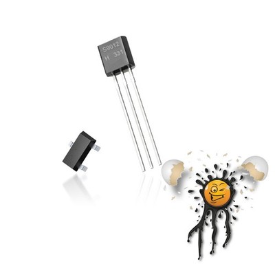 5 x S9012 PNP TO-92 SOT-23 Epitaxialtransistor Epitaxial Silicon Transistor