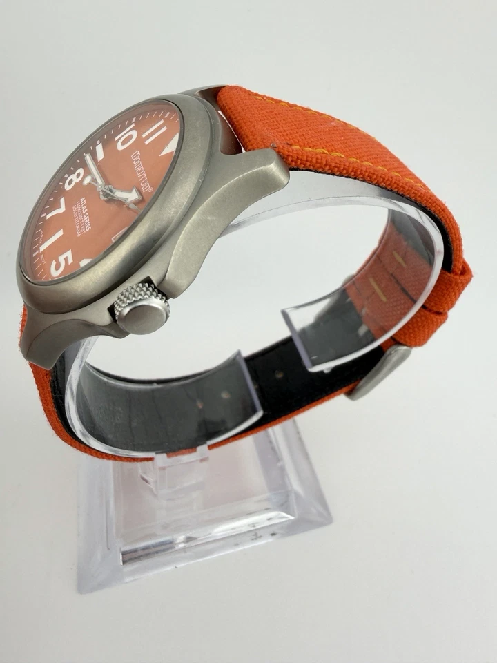 Мужские часы Momentum Atlas Himalaya Titanium оранжевые полевые 38 мм - Изображение 2 из 4