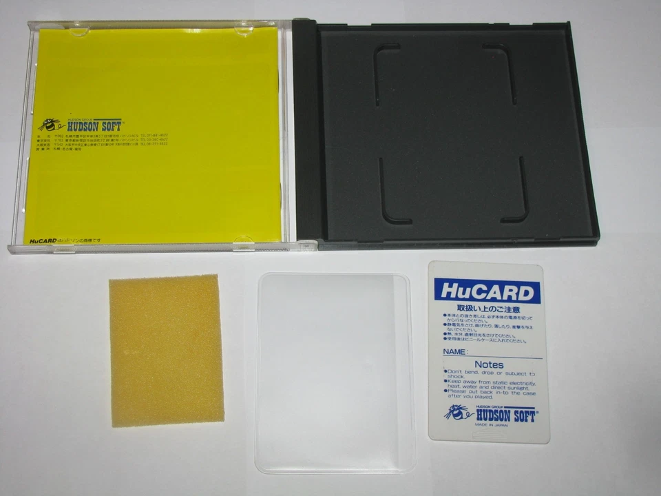 Aero Blasters PC Engine HuCard Japan import US Seller - Image 2 of 4